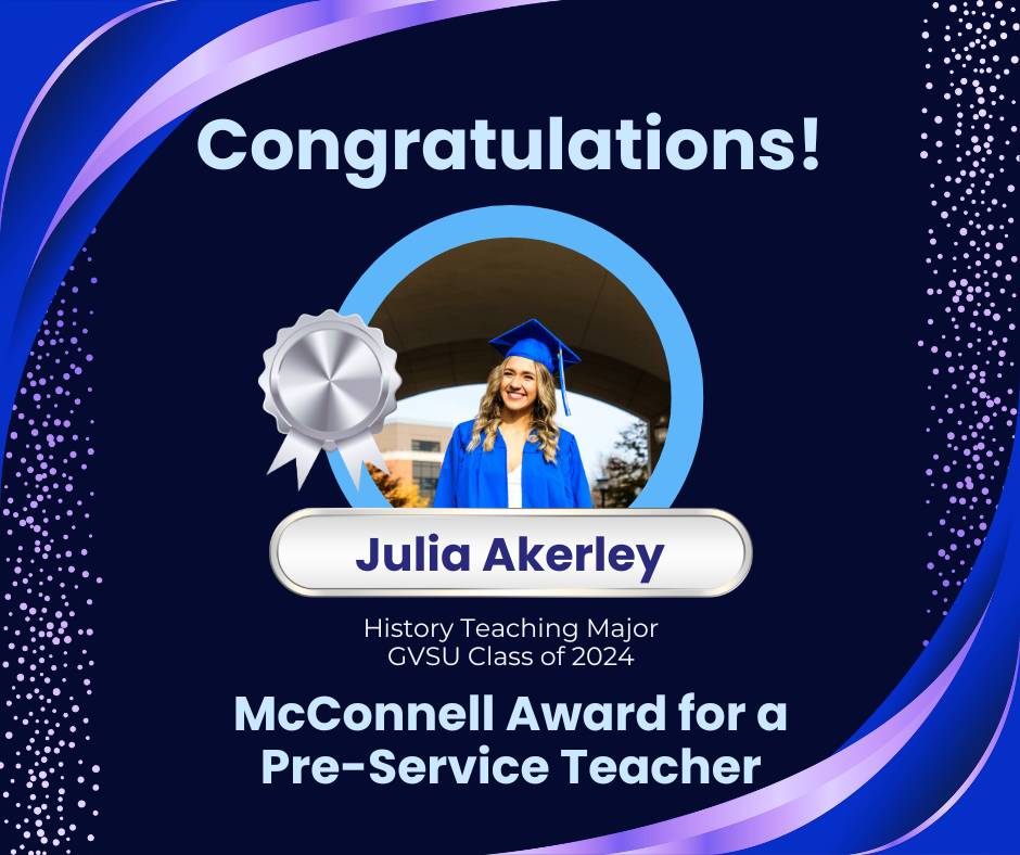 Julia Akerley Congratulations Poster